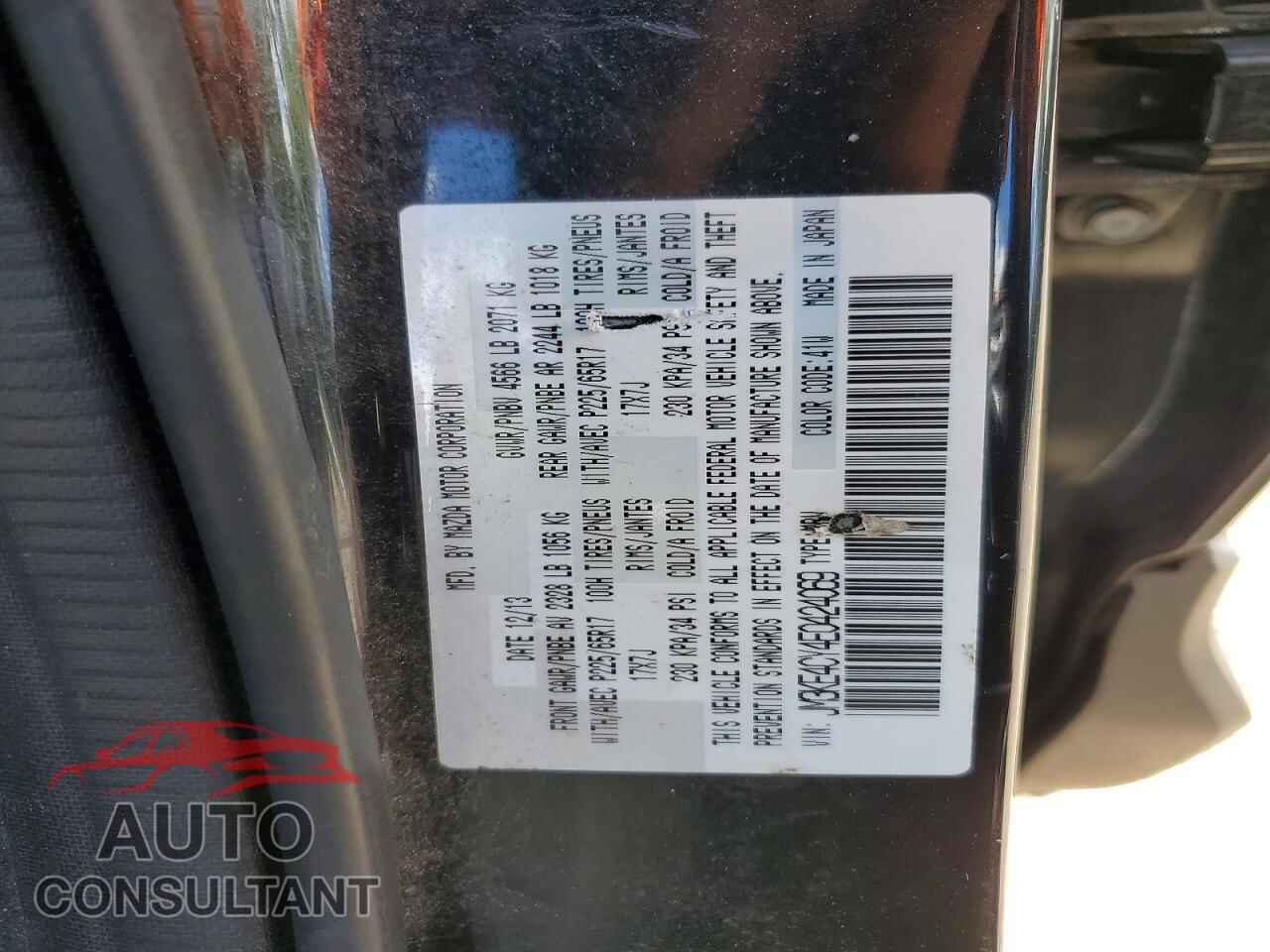 MAZDA CX-5 2014 - JM3KE4CY4E0424069