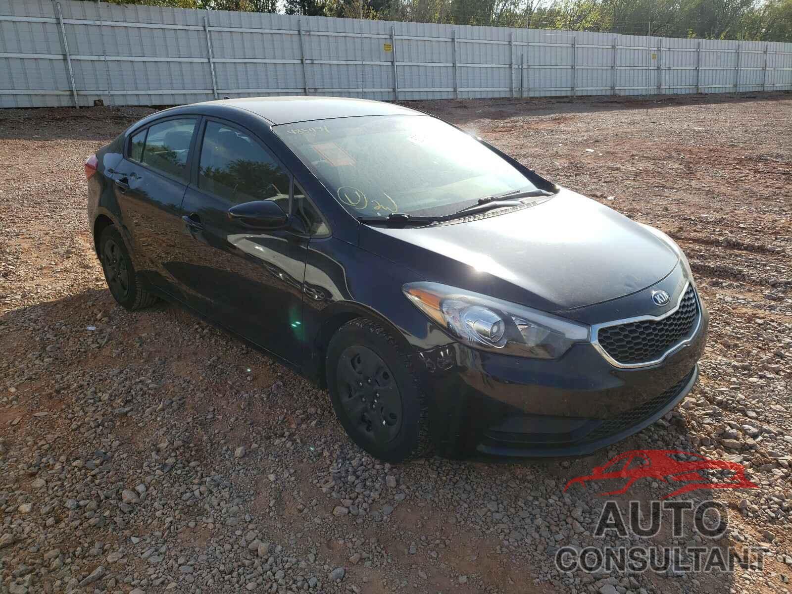 KIA FORTE 2016 - KNAFK4A65G5485454