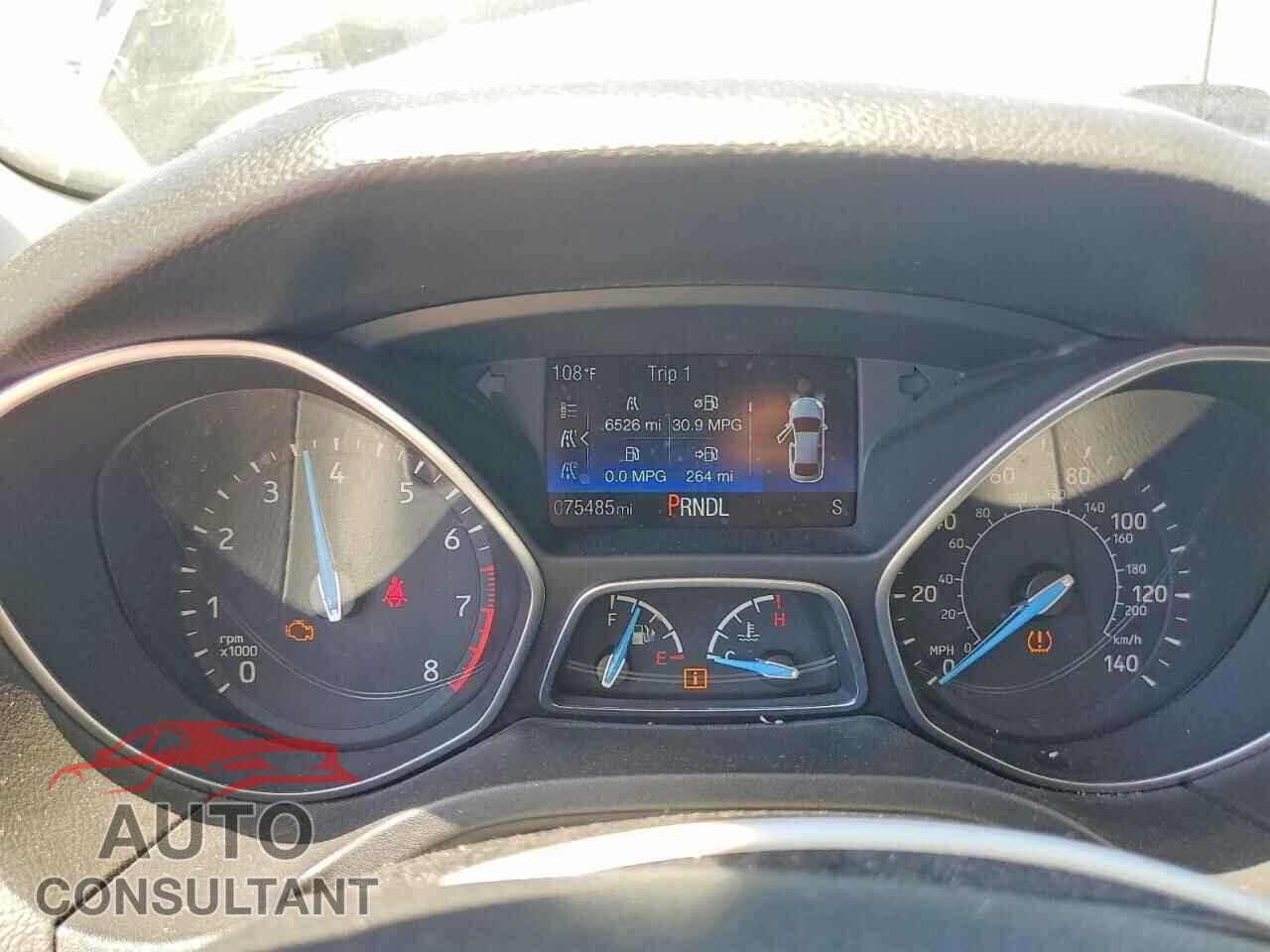 FORD FOCUS 2016 - 1FADP3F25GL398442