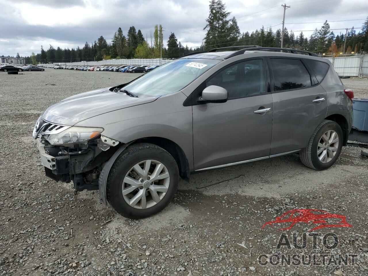 NISSAN MURANO 2012 - JN8AZ1MW1CW222602