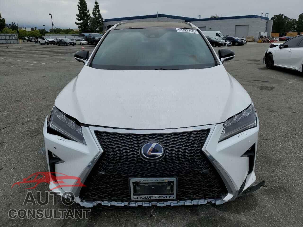 LEXUS RX450 2017 - 2T2BGMCA1HC020125