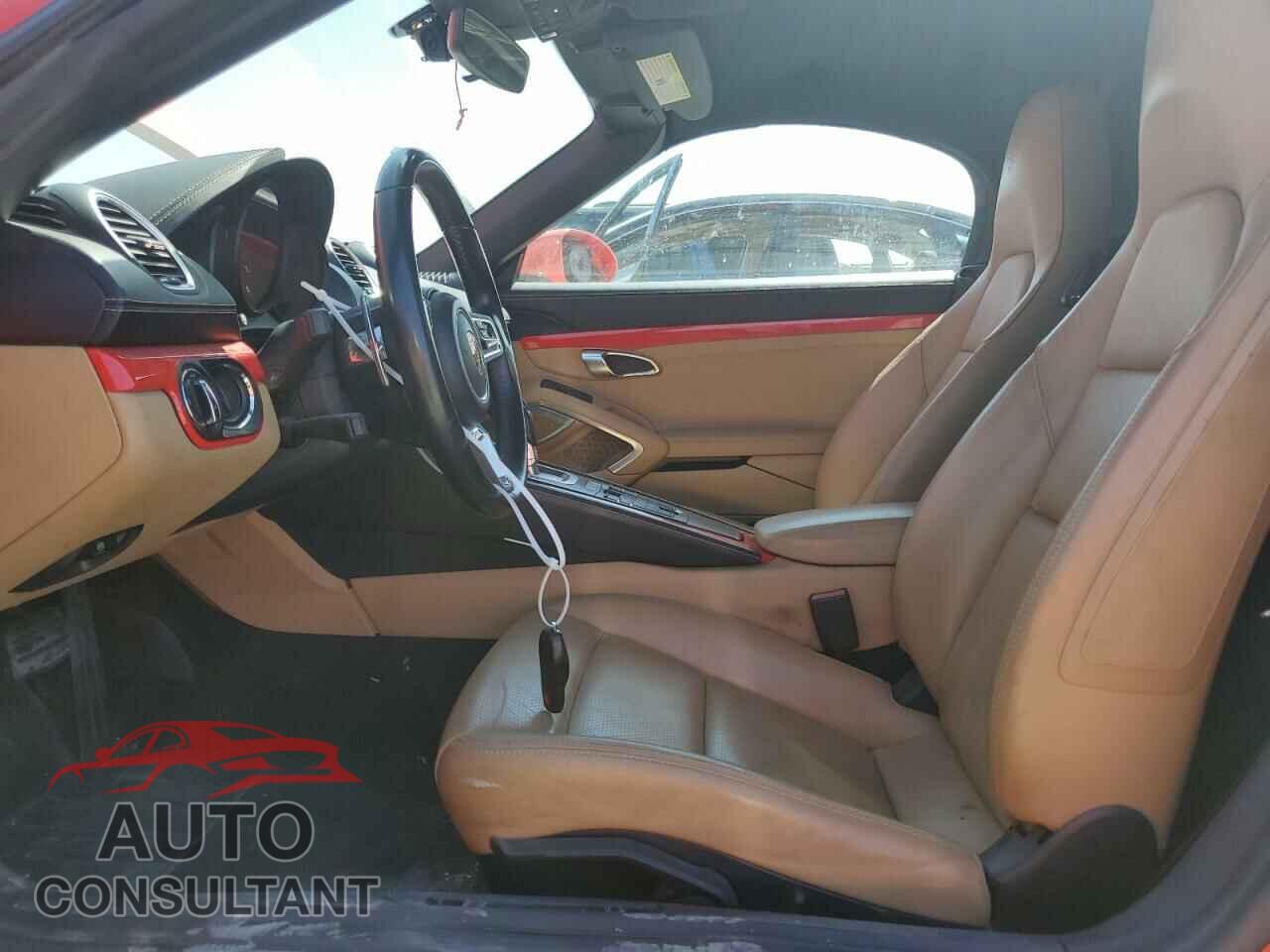 PORSCHE BOXSTER 2017 - WP0CA2A80HS221625
