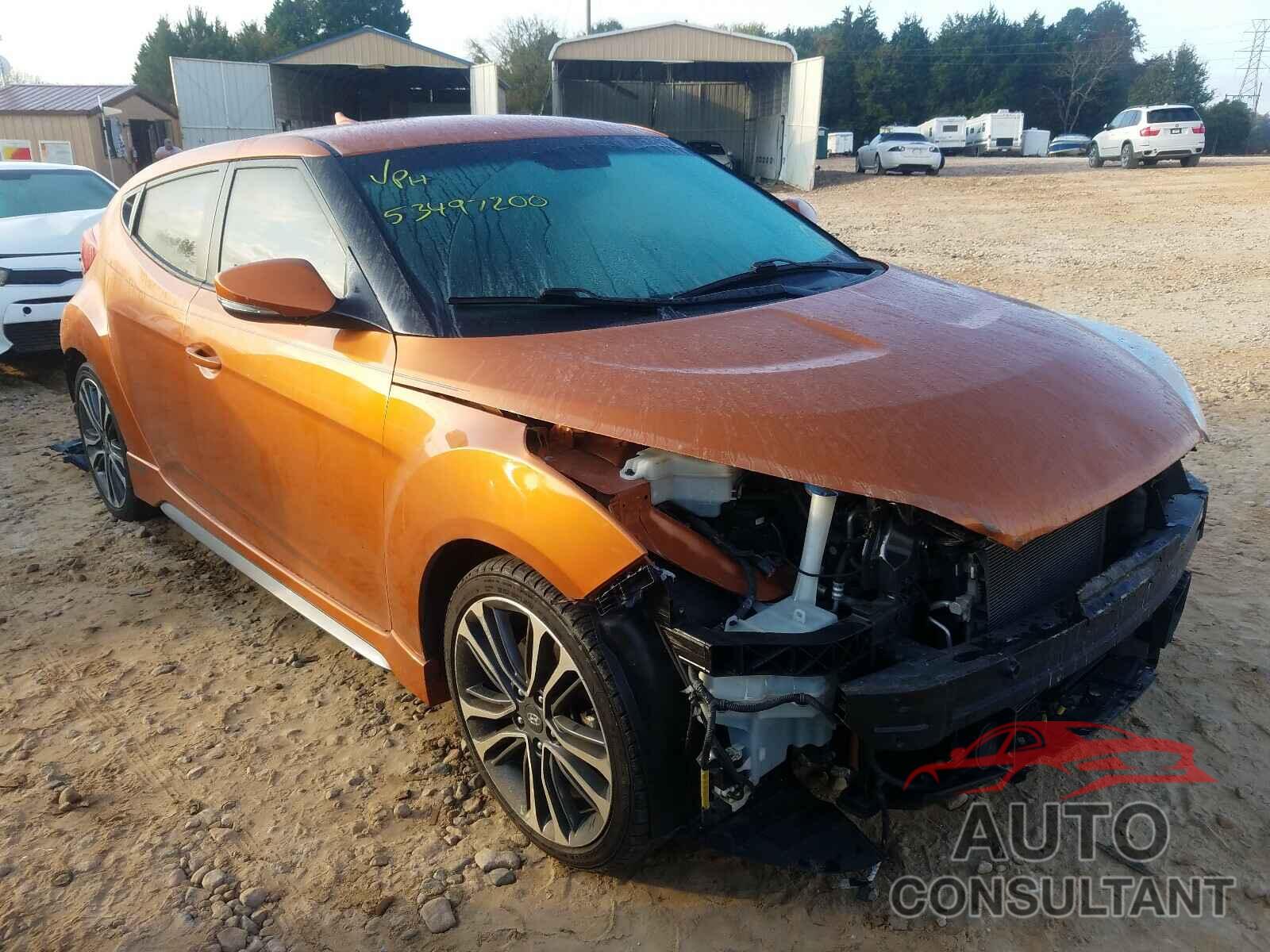 HYUNDAI VELOSTER 2016 - KMHTC6AE8GU287281