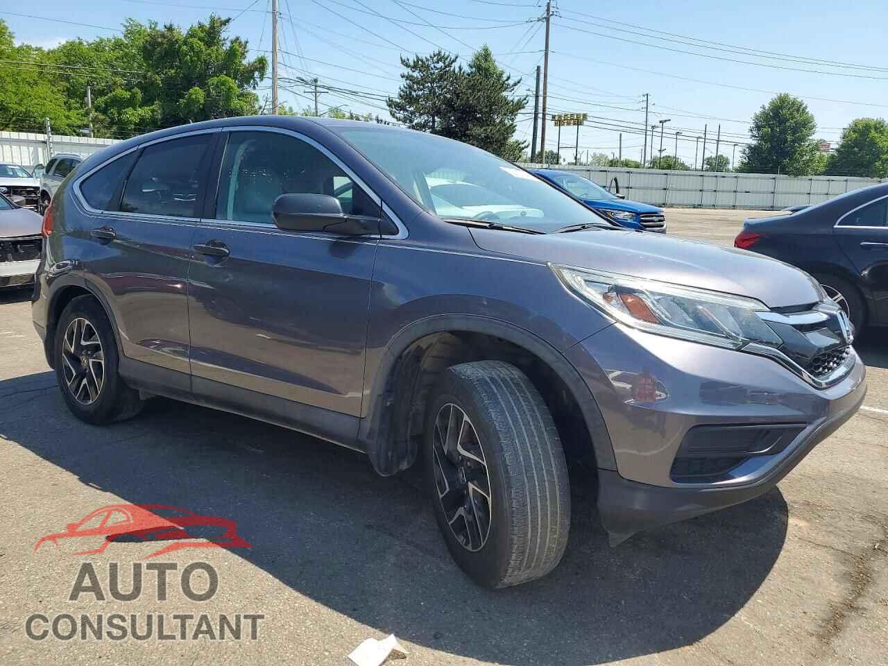 HONDA CRV 2016 - 5J6RM4H47GL094102