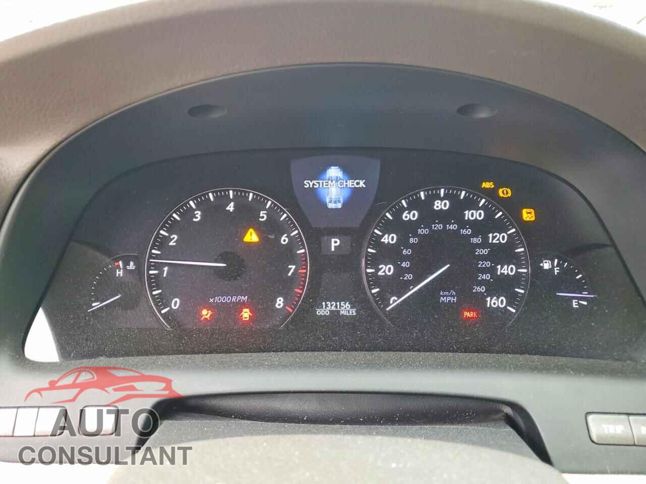 LEXUS LS460 2012 - JTHCL5EF2C5013403