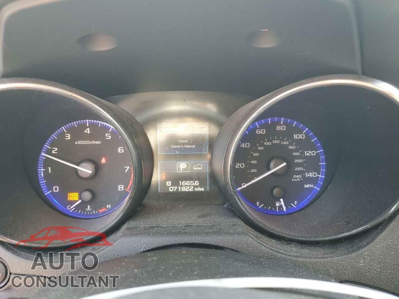 SUBARU OUTBACK 2016 - 4S4BSBDC8G3259276