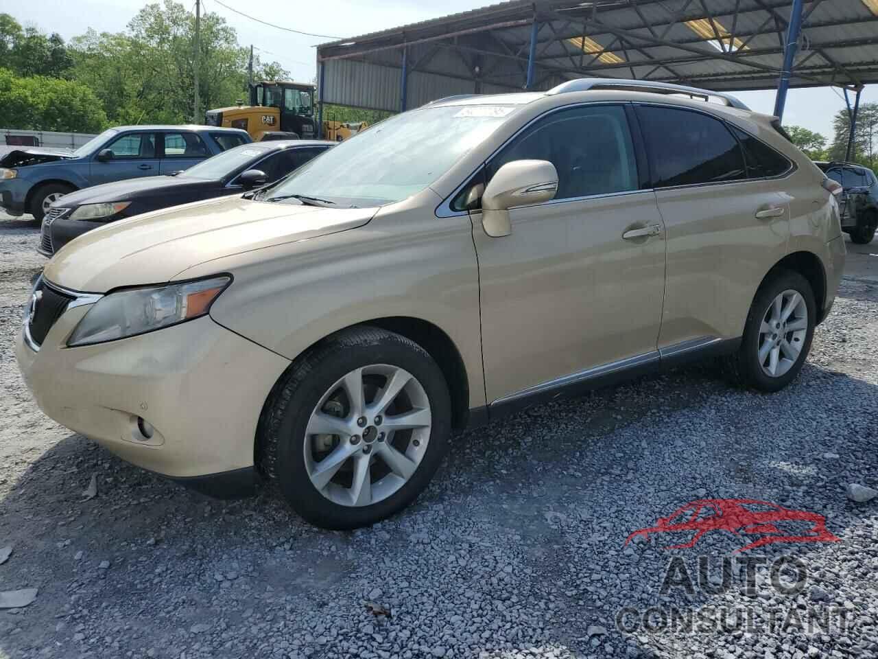 LEXUS RX350 2010 - 2T2ZK1BA3AC024051