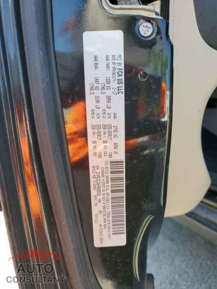 DODGE CARAVAN 2017 - 2C4RDGCG6HR685331