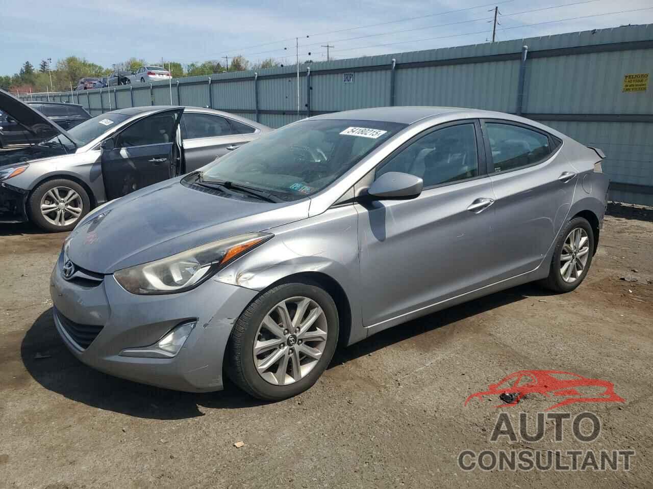 HYUNDAI ELANTRA 2014 - KMHDH4AE3EU083088