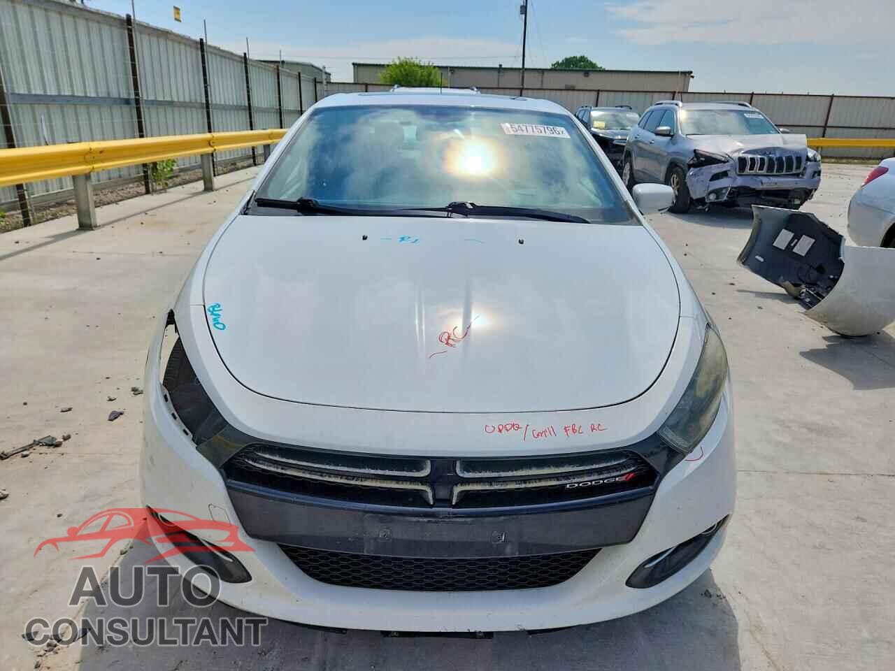 DODGE DART 2015 - 1C3CDFEB5FD205706