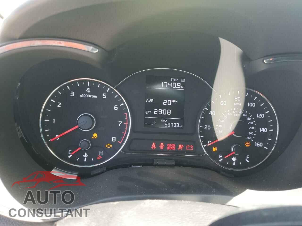 KIA FORTE 2017 - 3KPFK4A76HE104664