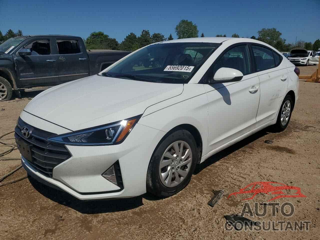 HYUNDAI ELANTRA 2019 - 5NPD74LF6KH435549