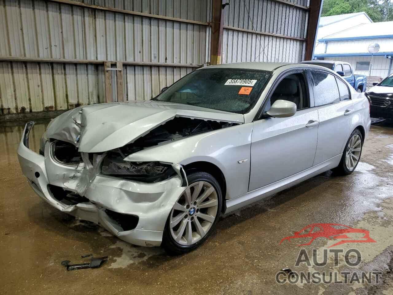 BMW 3 SERIES 2011 - WBAPH7C57BE462016