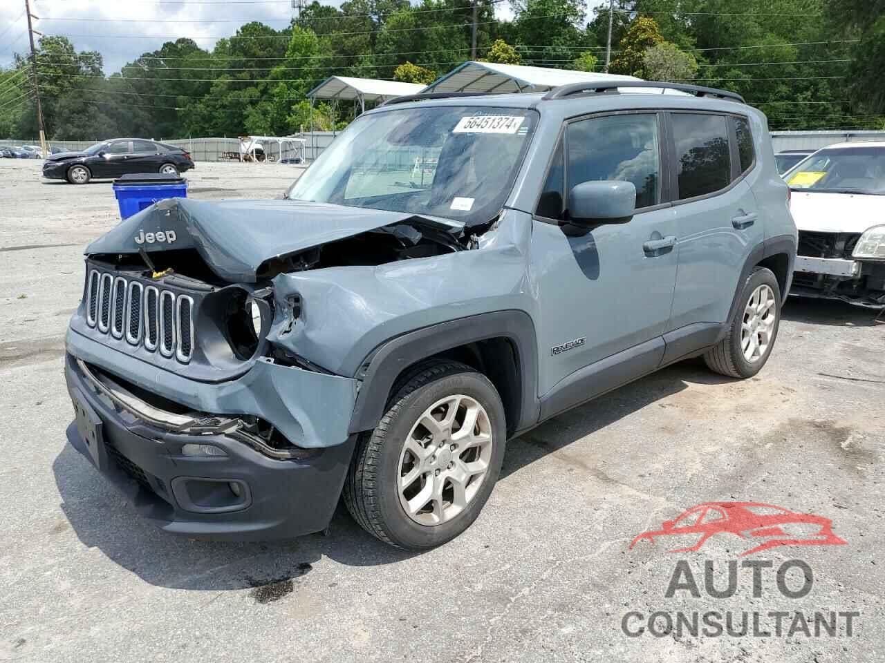 JEEP RENEGADE 2017 - ZACCJABB6HPG44154