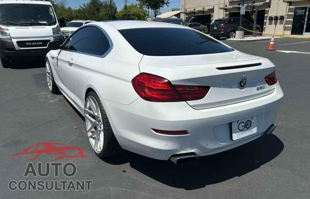 BMW 6 SERIES 2012 - WBALX3C59CDV77637