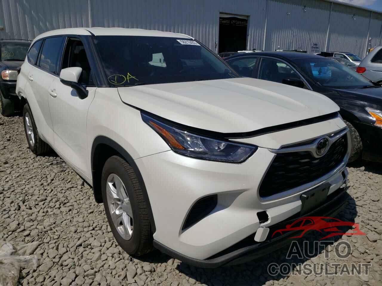 TOYOTA HIGHLANDER 2020 - 5TDCZRBH5LS034852