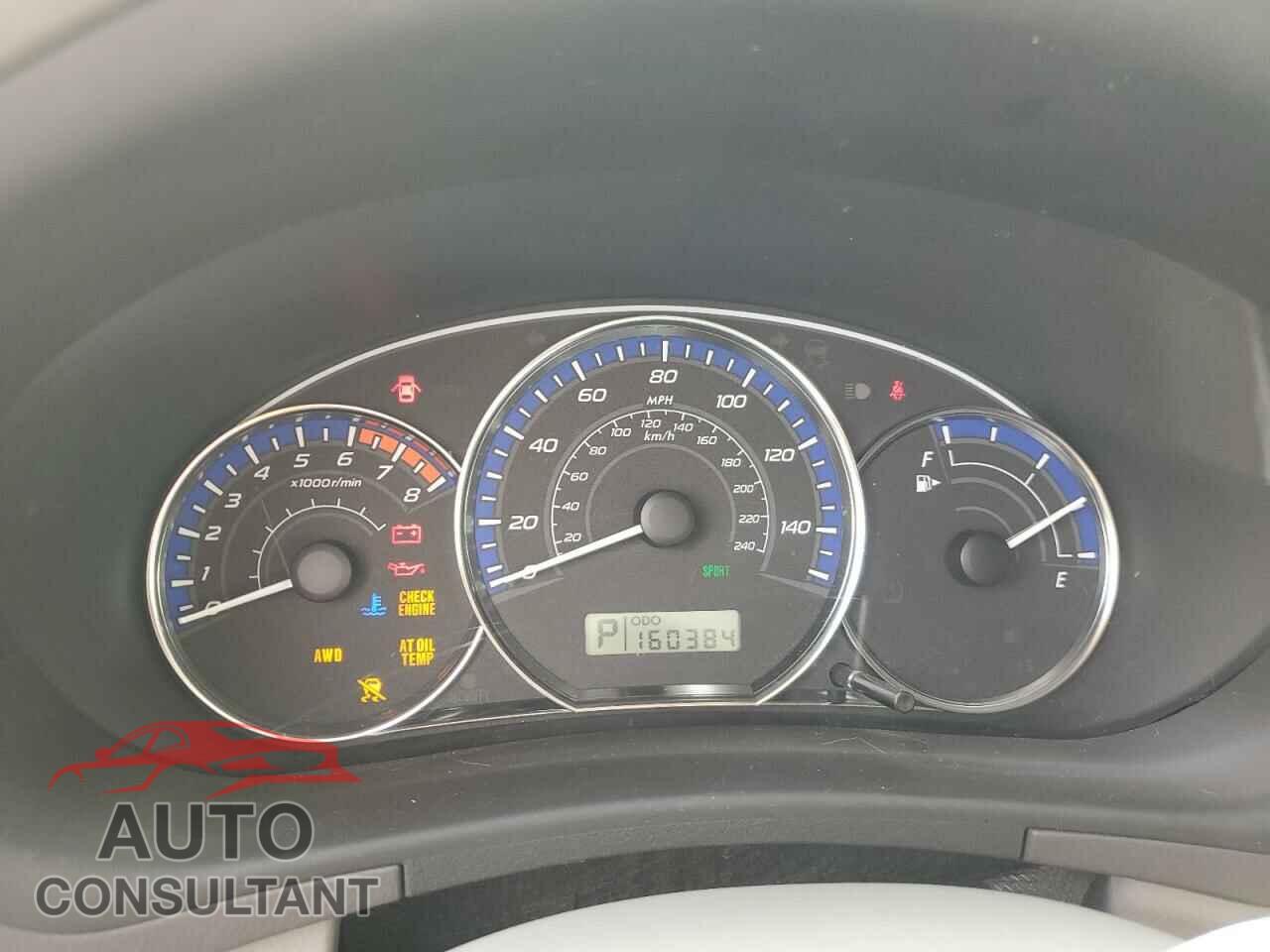 SUBARU FORESTER 2010 - JF2SH6CC2AH737019
