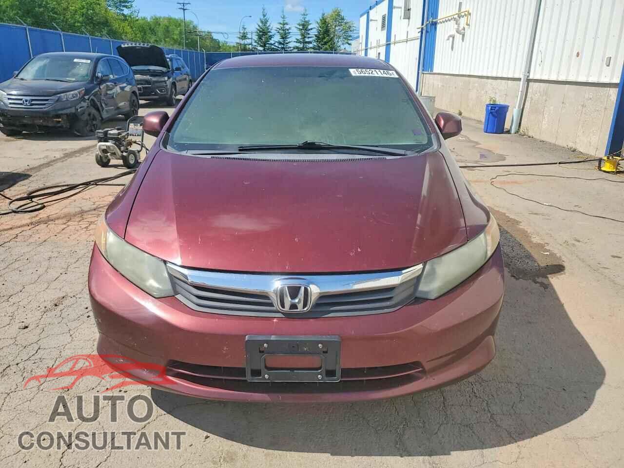 HONDA CIVIC 2012 - 2HGFB2F41CH013433