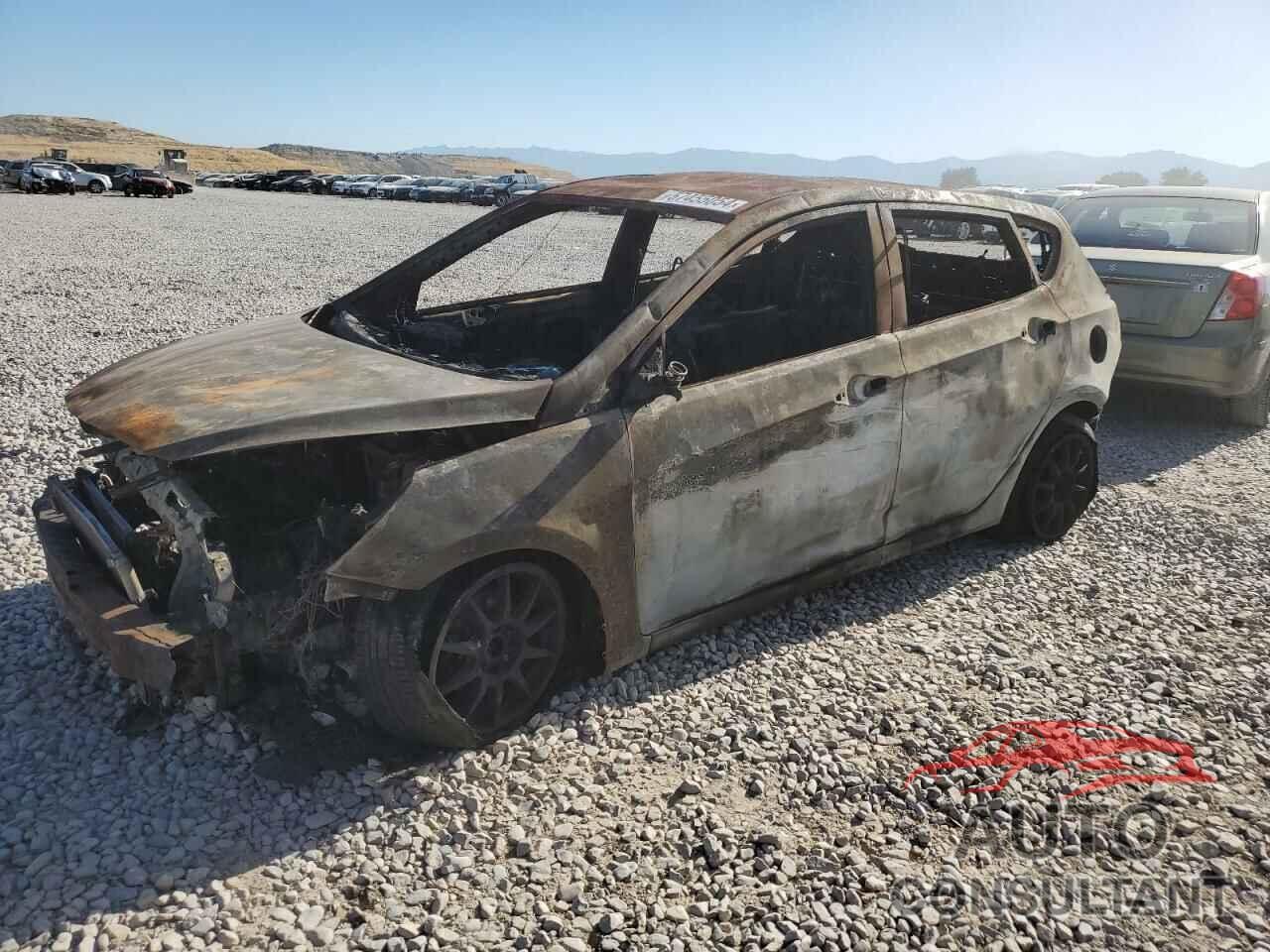 HYUNDAI ACCENT 2017 - KMHCT5AE7HU313235