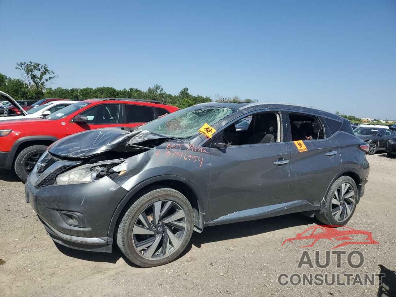 NISSAN MURANO 2017 - 5N1AZ2MH6HN181539
