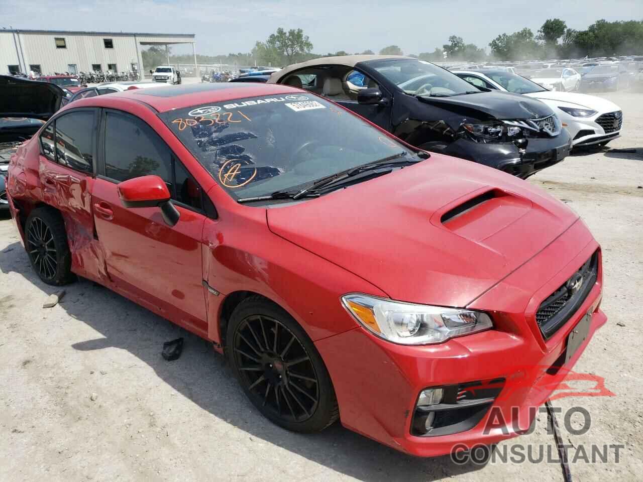 SUBARU WRX 2016 - JF1VA1F68G9803221