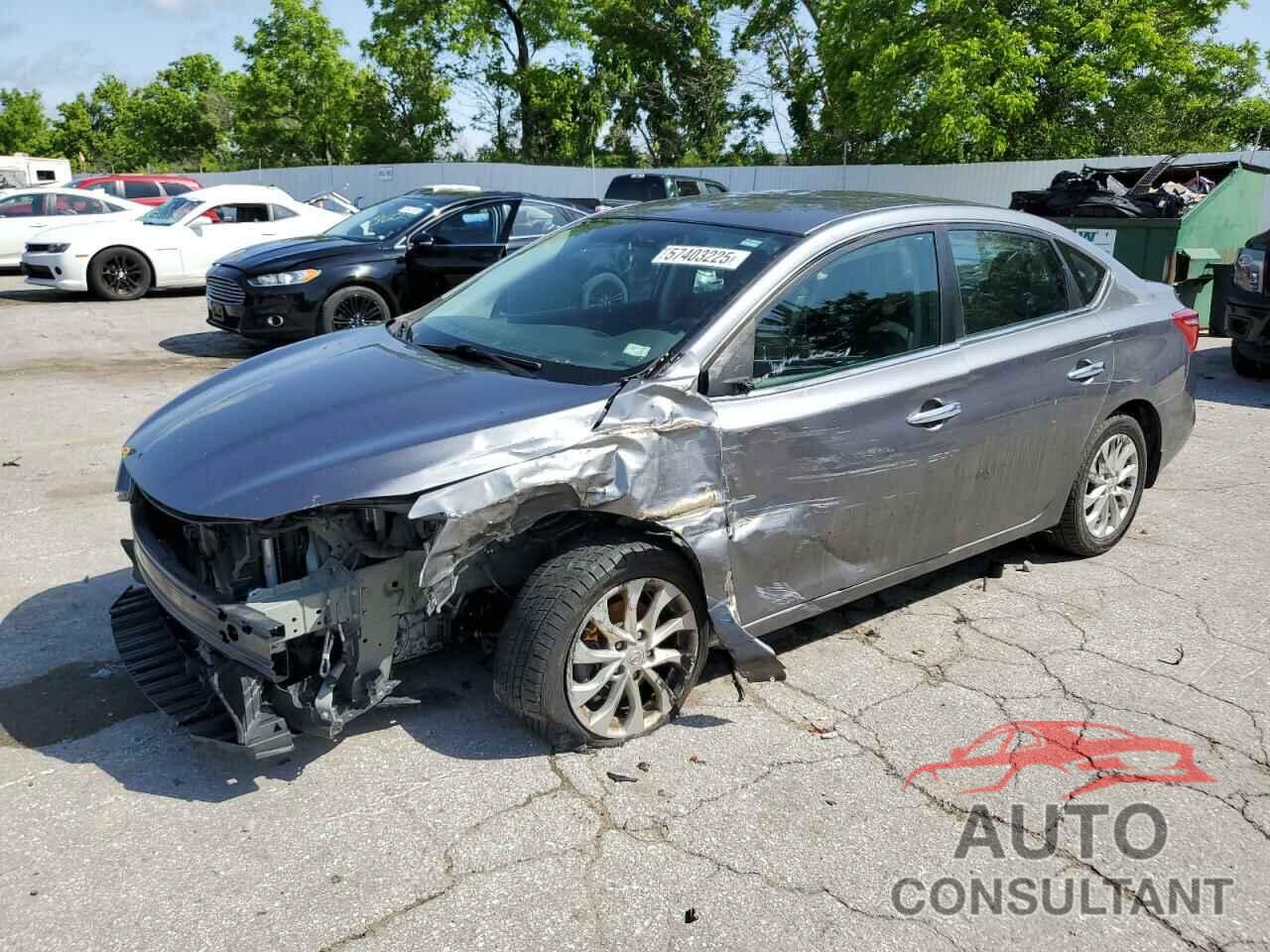 NISSAN SENTRA 2019 - 3N1AB7AP8KY436738