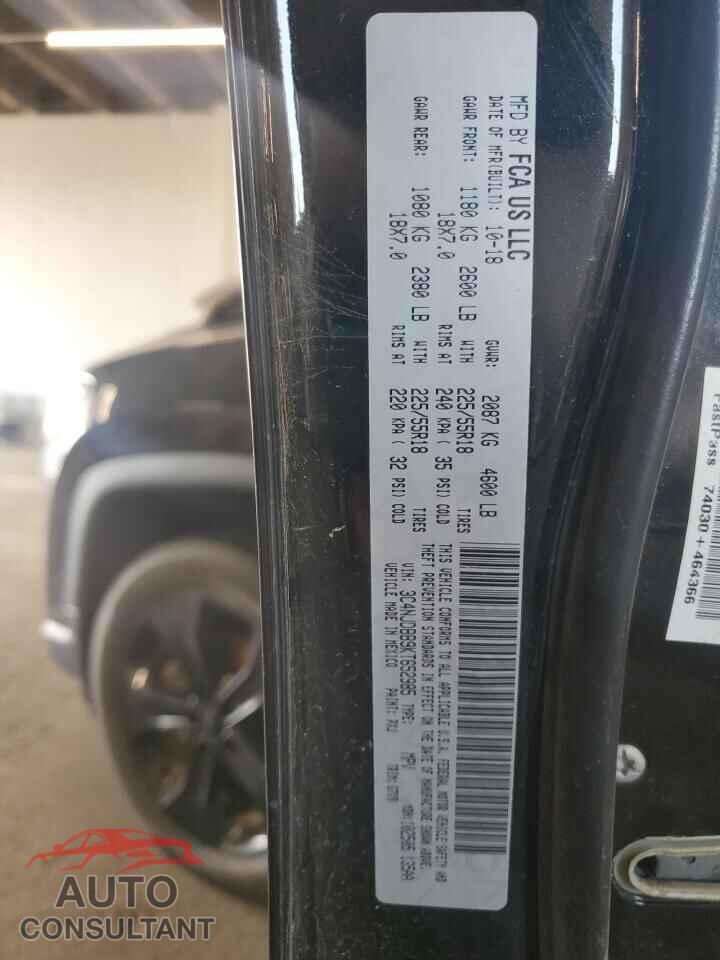 JEEP COMPASS 2019 - 3C4NJDBB9KT652985