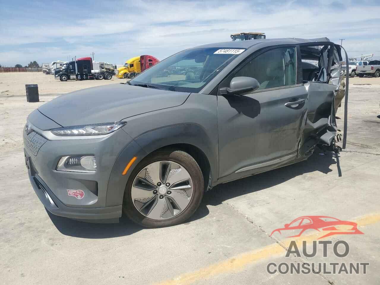HYUNDAI KONA 2021 - KM8K33AG1MU100356