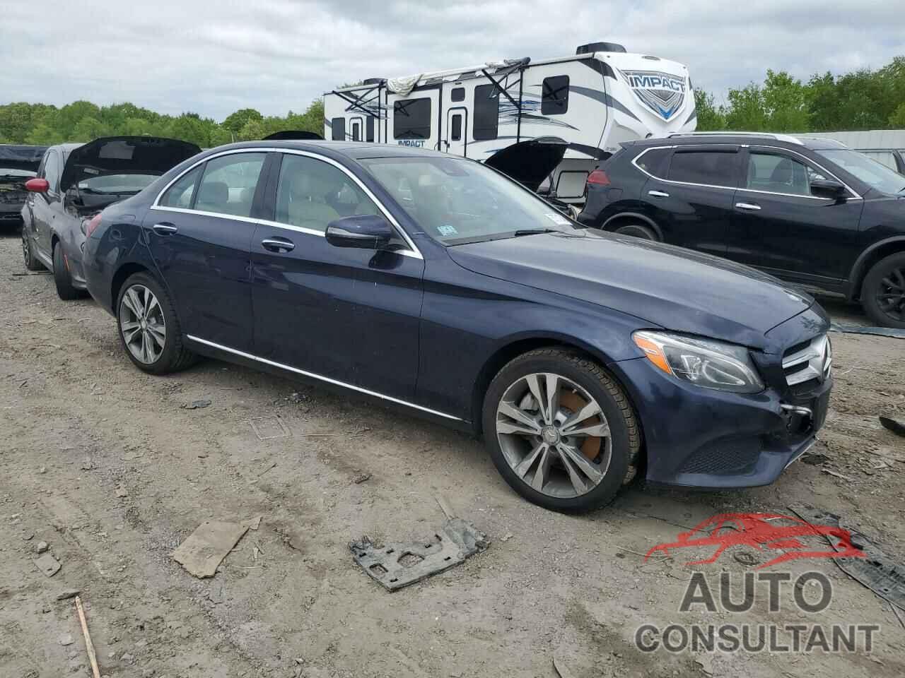 MERCEDES-BENZ C-CLASS 2017 - WDDWF4KB0HR252813