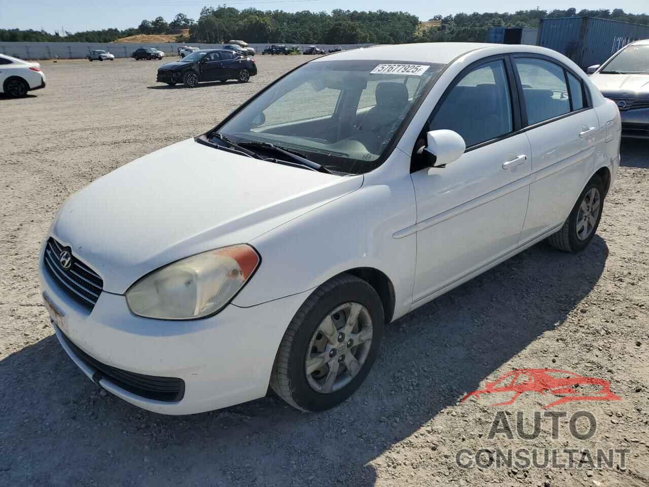 HYUNDAI ACCENT 2009 - KMHCN46C89U332423
