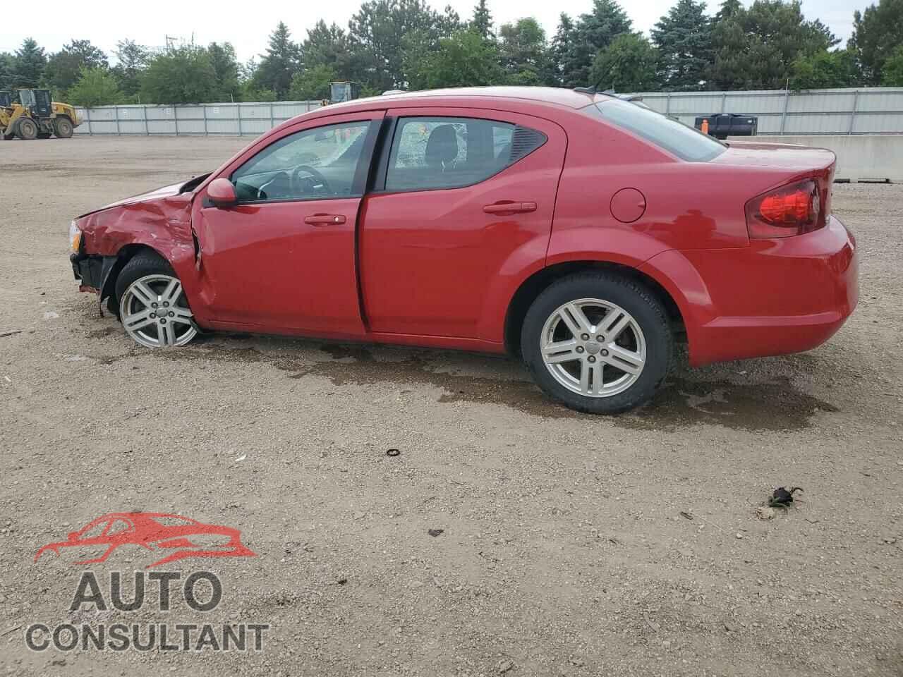 DODGE AVENGER 2012 - 1C3CDZCBXCN160157