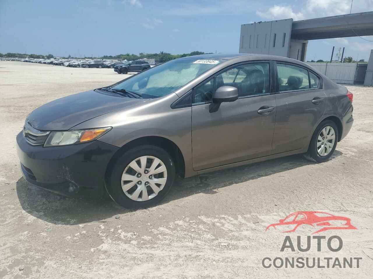 HONDA CIVIC 2012 - 2HGFB2F56CH522894