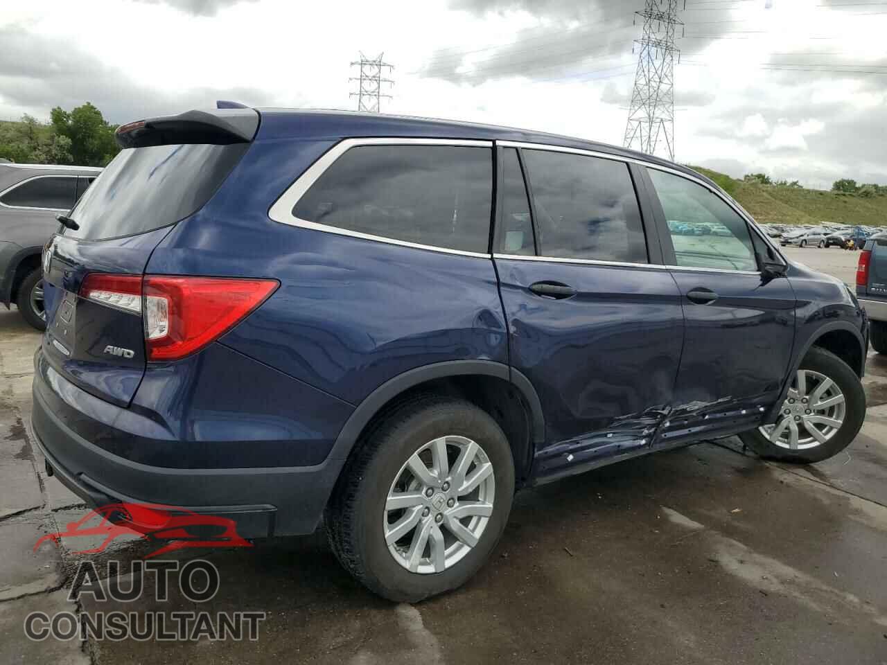 HONDA PILOT 2019 - 5FNYF6H12KB025620