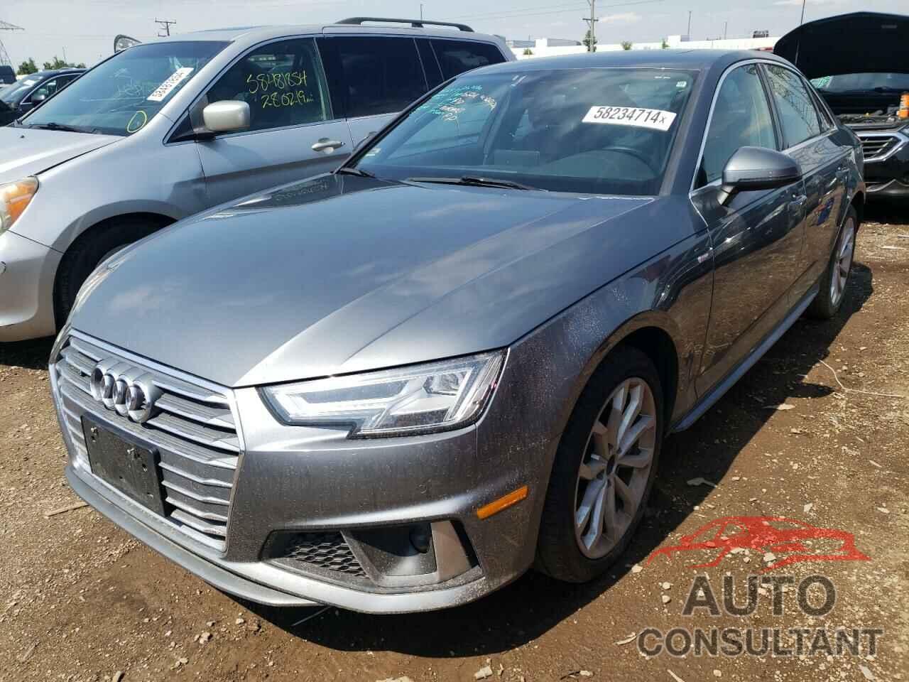 AUDI A4 2019 - WAUENAF46KA049186