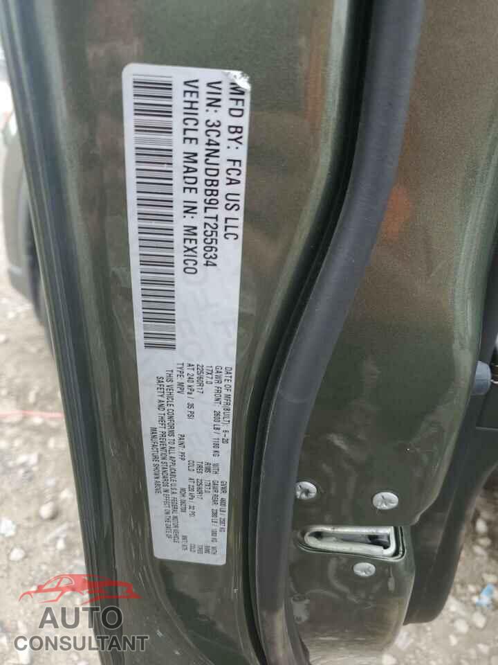 JEEP COMPASS 2020 - 3C4NJDBB9LT255634