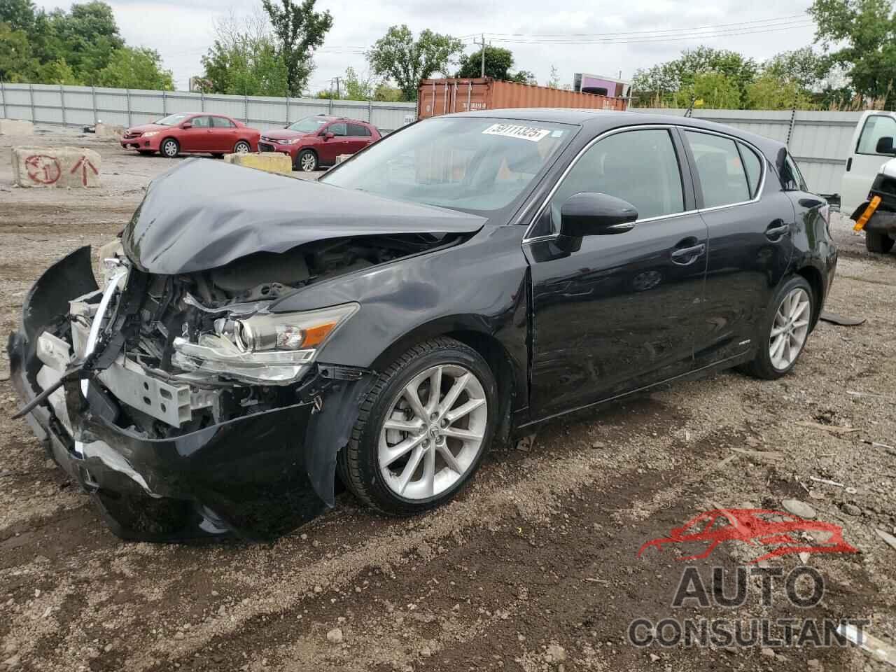 LEXUS CT 200 2012 - JTHKD5BH7C2117143