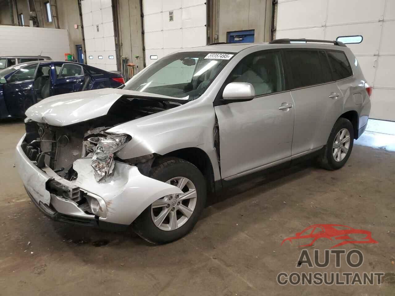 TOYOTA HIGHLANDER 2012 - 5TDBK3EH4CS166865