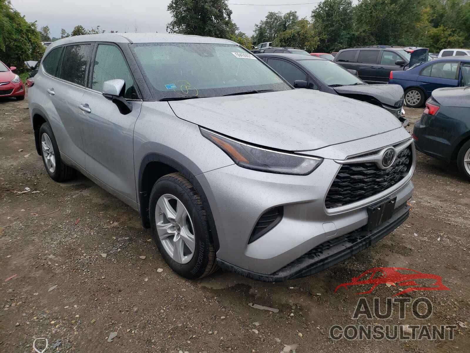 TOYOTA HIGHLANDER 2021 - 5TDCZRBH7MS081818