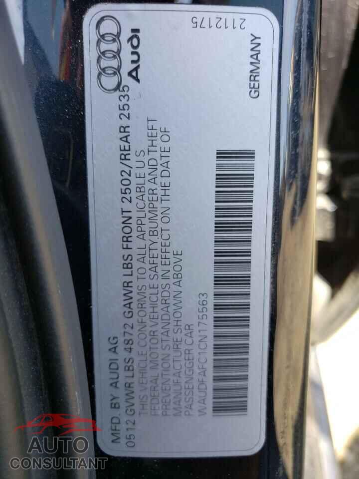 AUDI A6 2012 - WAUDFAFC1CN175563