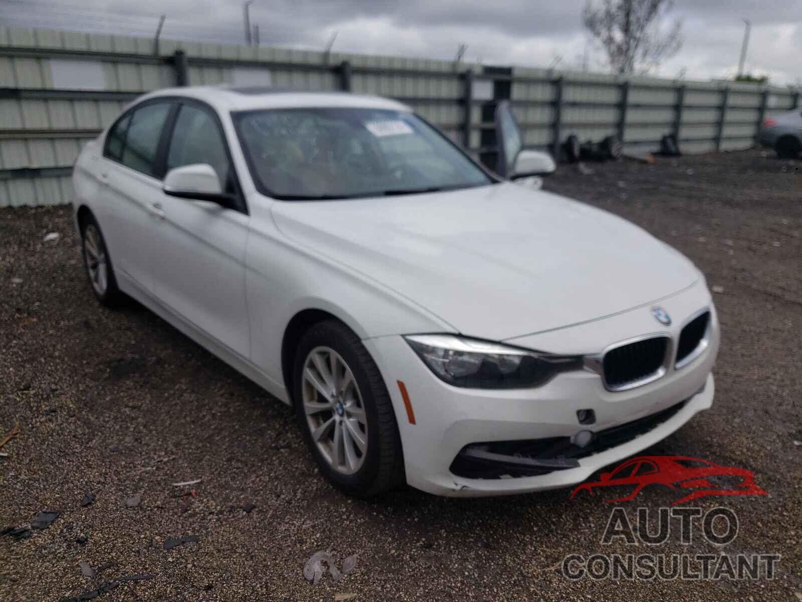 BMW 3 SERIES 2017 - WBA8E5G36HNU42469
