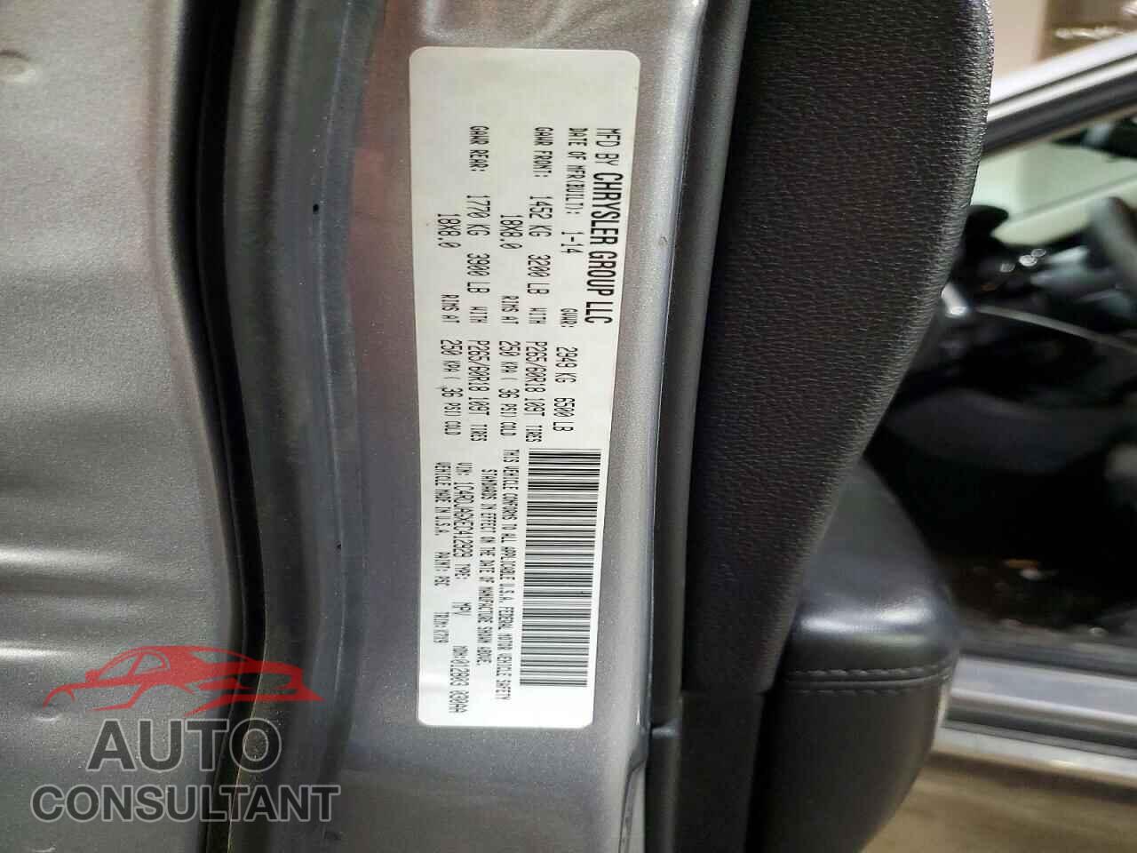 DODGE DURANGO 2014 - 1C4RDJAGXEC412929
