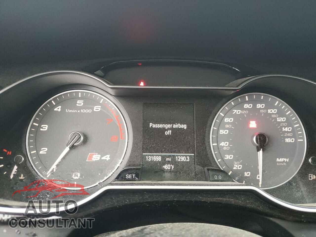 AUDI S4/RS4 2013 - WAUDGAFL2DA179031