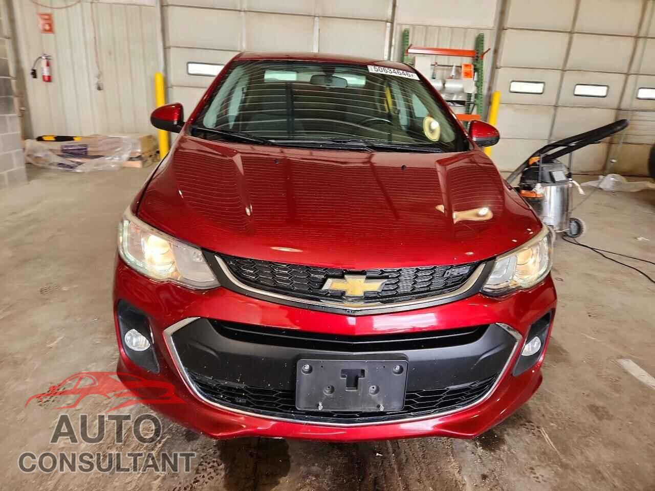 CHEVROLET SONIC 2017 - 1G1JD5SH3H4109882