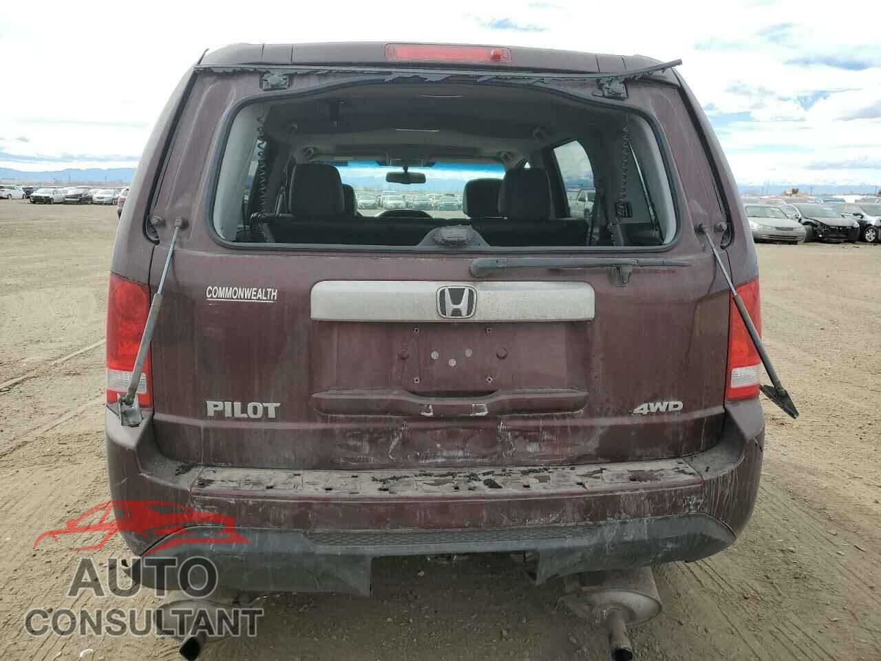 HONDA PILOT 2012 - 5FNYF4H56CB078409