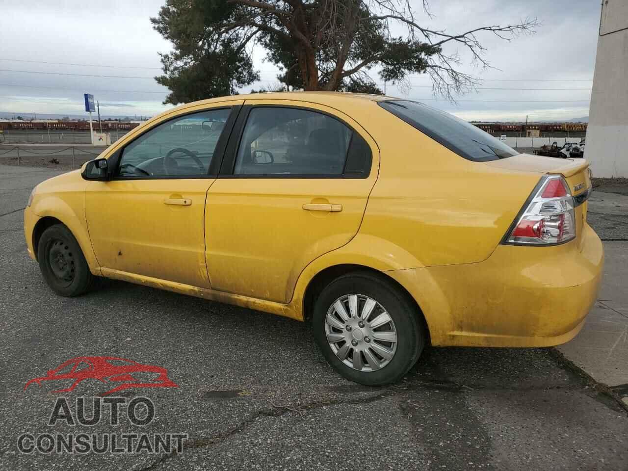 CHEVROLET AVEO 2010 - KL1TD5DE9AB073904