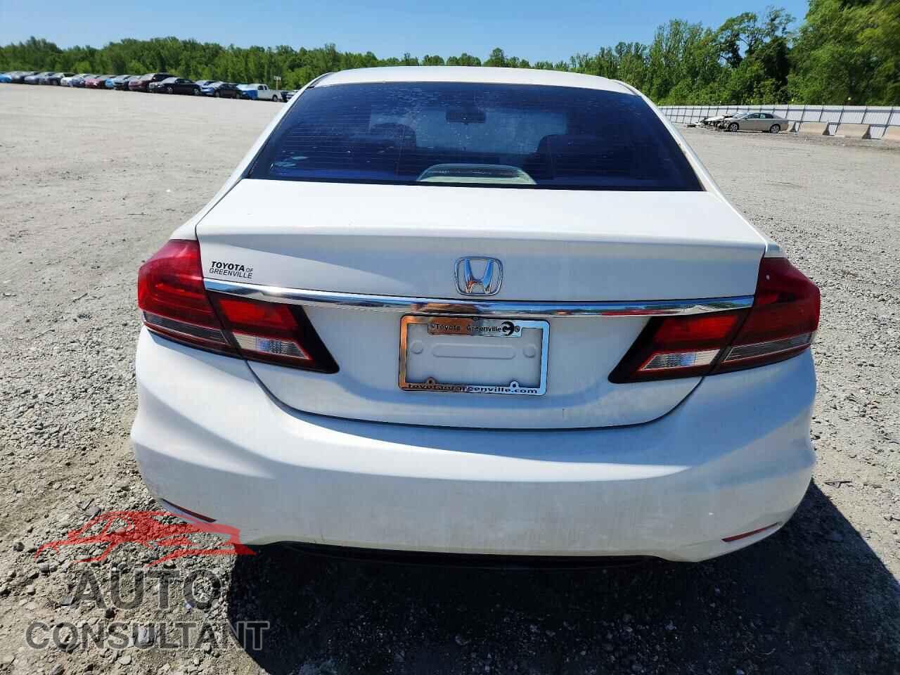 HONDA CIVIC 2013 - 19XFB2F82DE085997