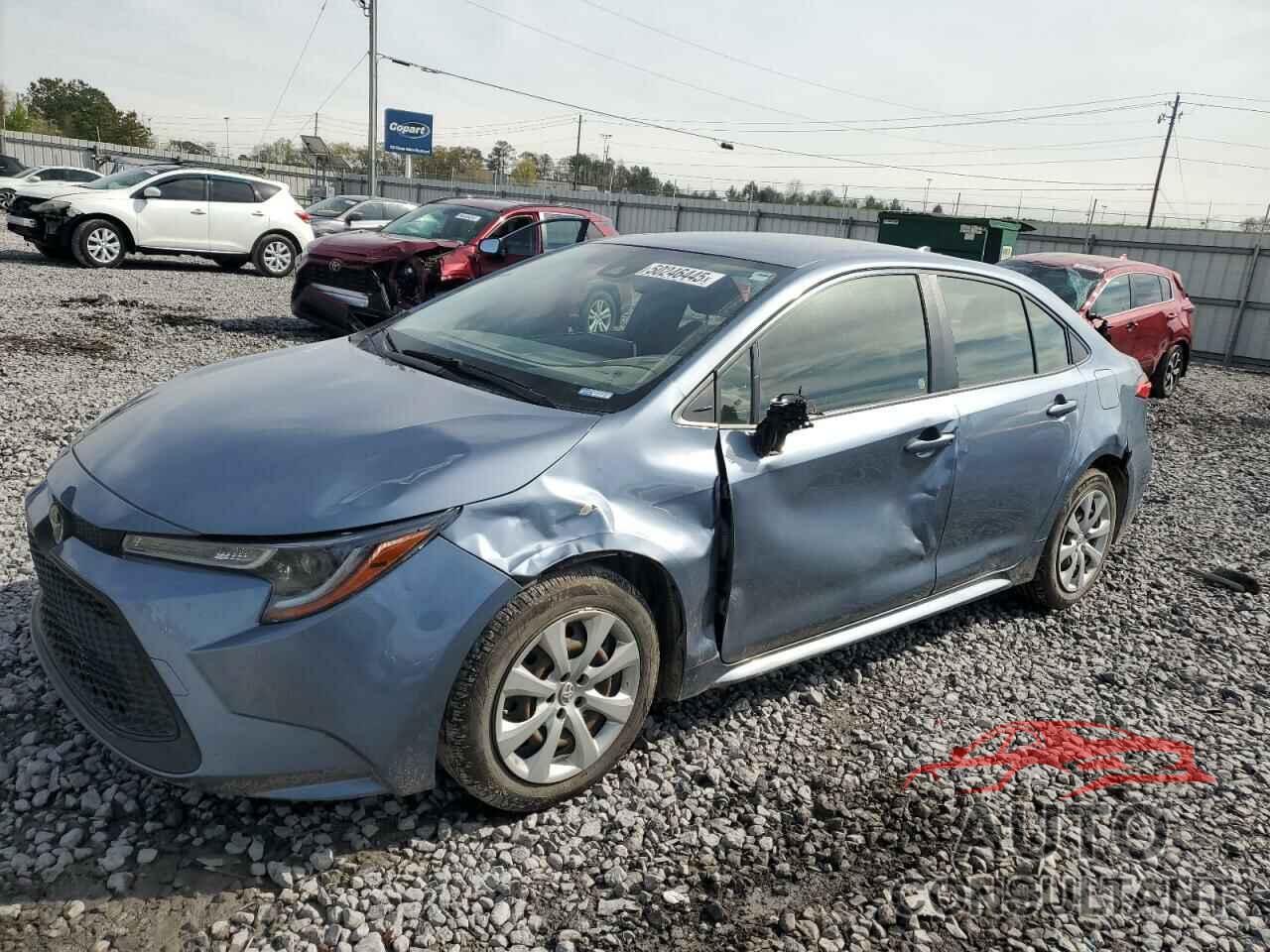 TOYOTA COROLLA 2021 - JTDEPMAE1MJ188725