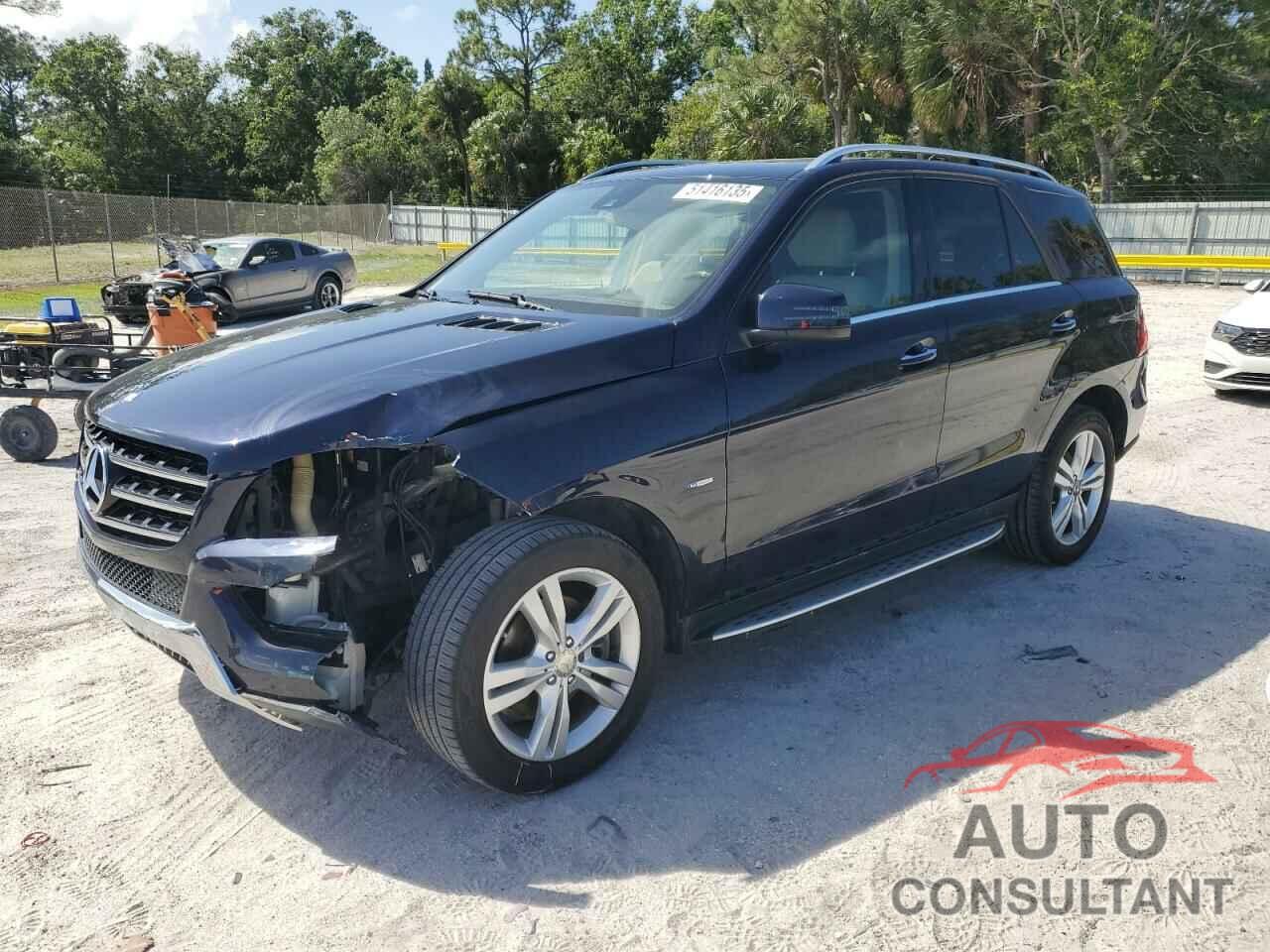 MERCEDES-BENZ M-CLASS 2012 - 4JGDA2EB8CA011715