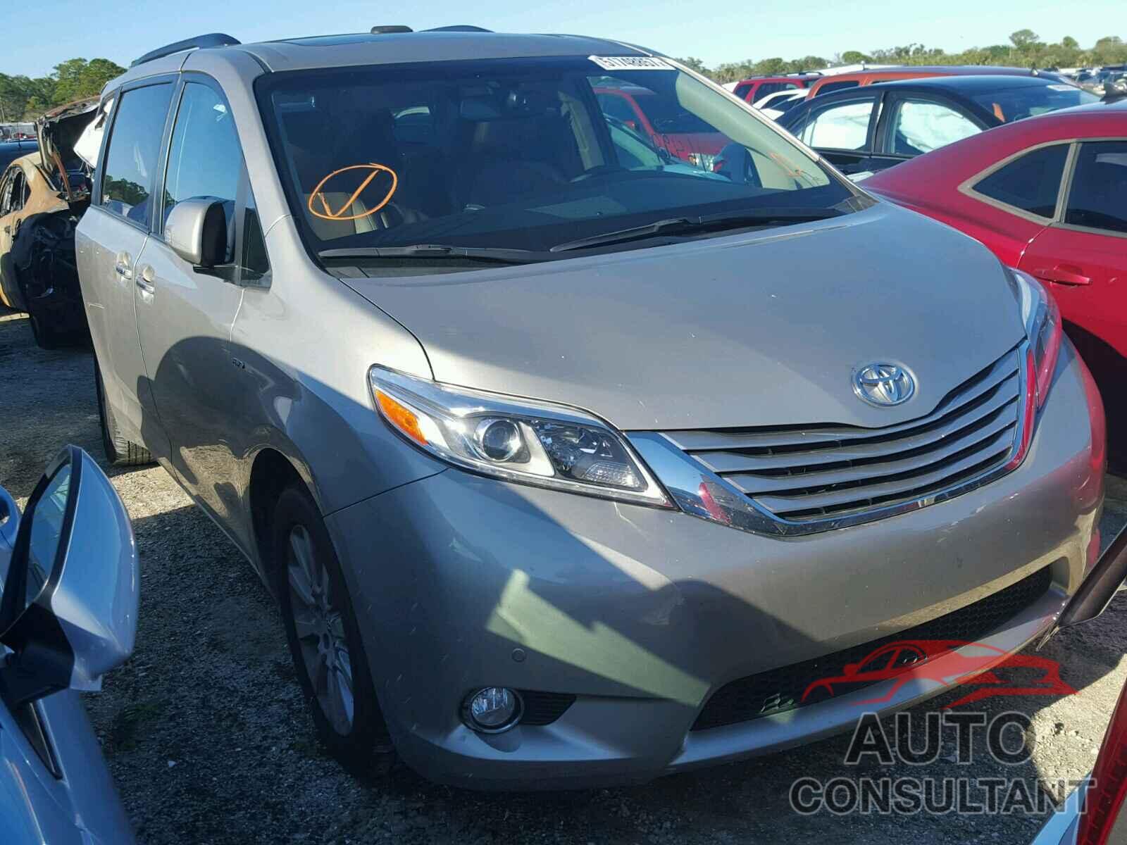 TOYOTA SIENNA 2016 - 5TDDK3DC7GS145318