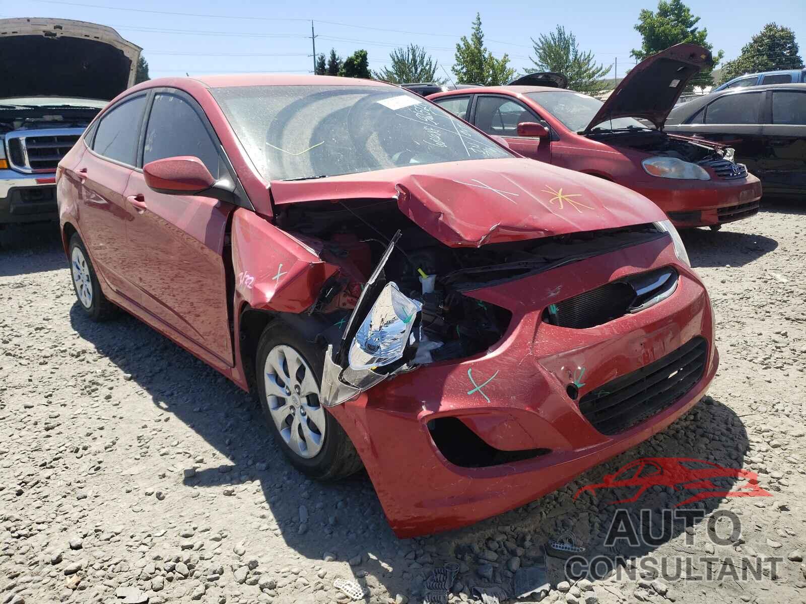 HYUNDAI ACCENT 2017 - KMHCT4AE9HU314316